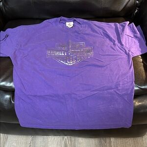 Harley-Davidson Vibrant Purple Short Sleeve Tee